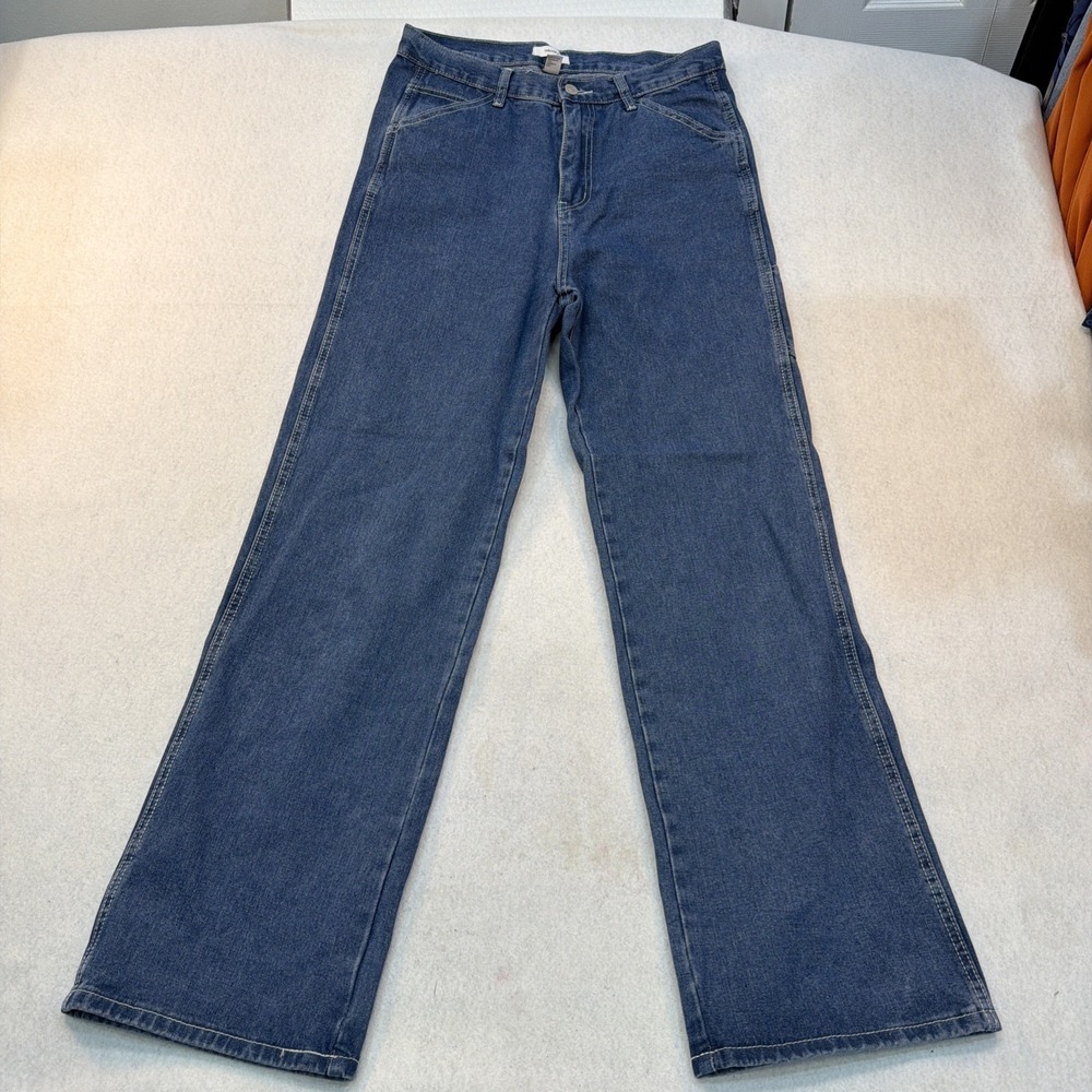Forever 21 Jeans Womens 31x31 Medium Wash High Rise  Stretch‎ Denim Blue